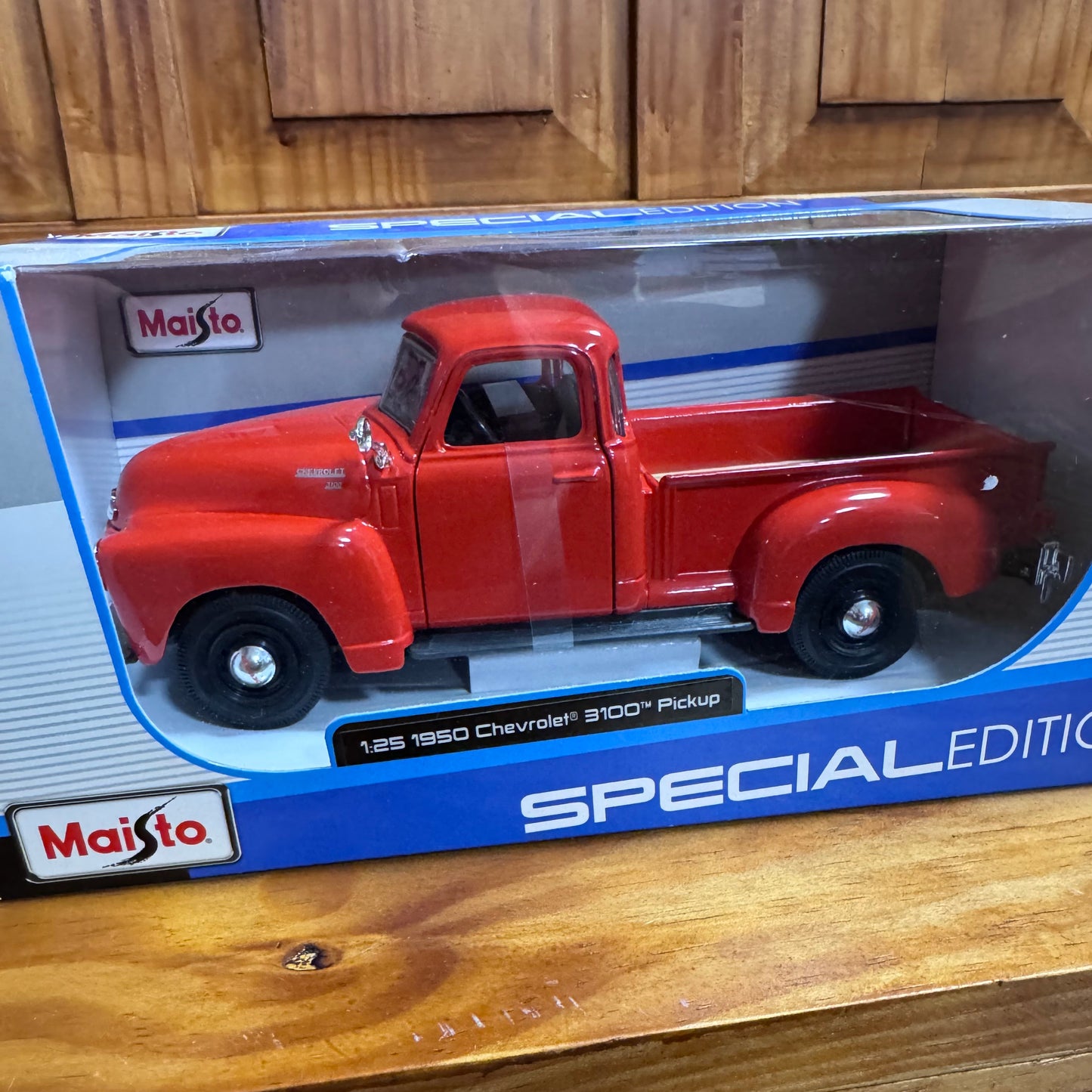 Maisto 1950 Chevrolet 3100 Pickup Special Edition Die Cast Truck 1:25 4/4