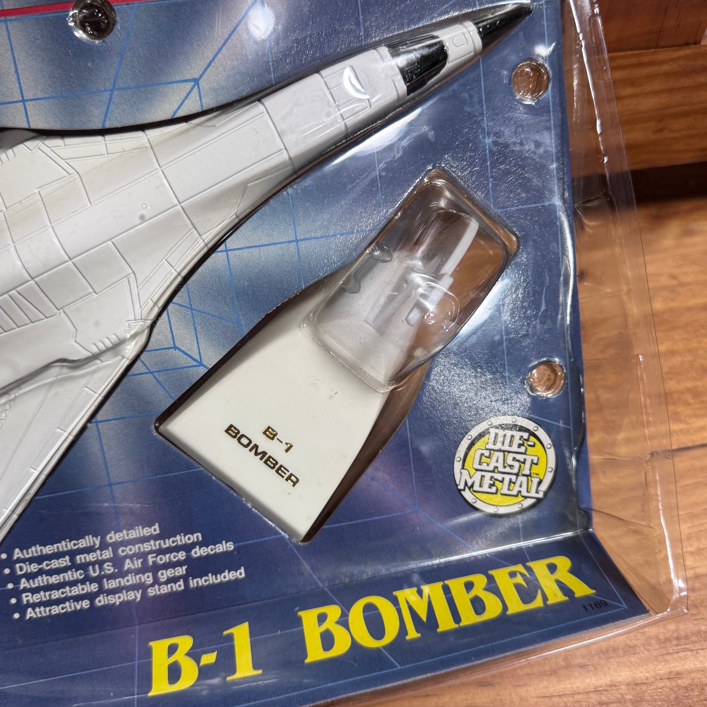 Force One B-1 Bomber Model ERTL 4/41