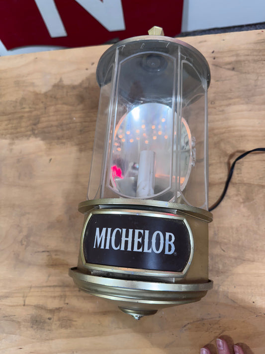 Vintage Michelob Beer Lantern Light – Authentic Bar Collectible