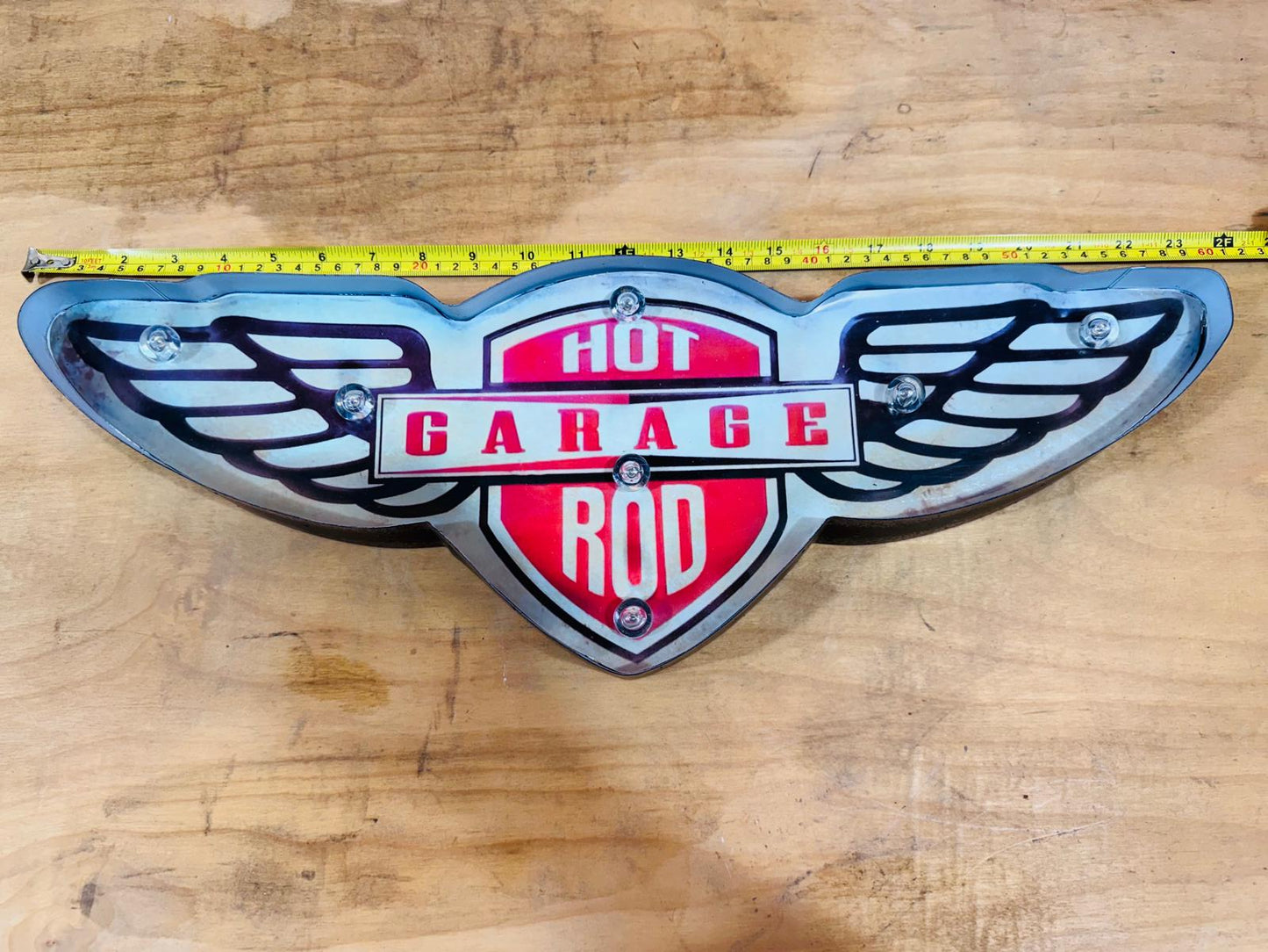 Hot Rod Garage Sign 13"