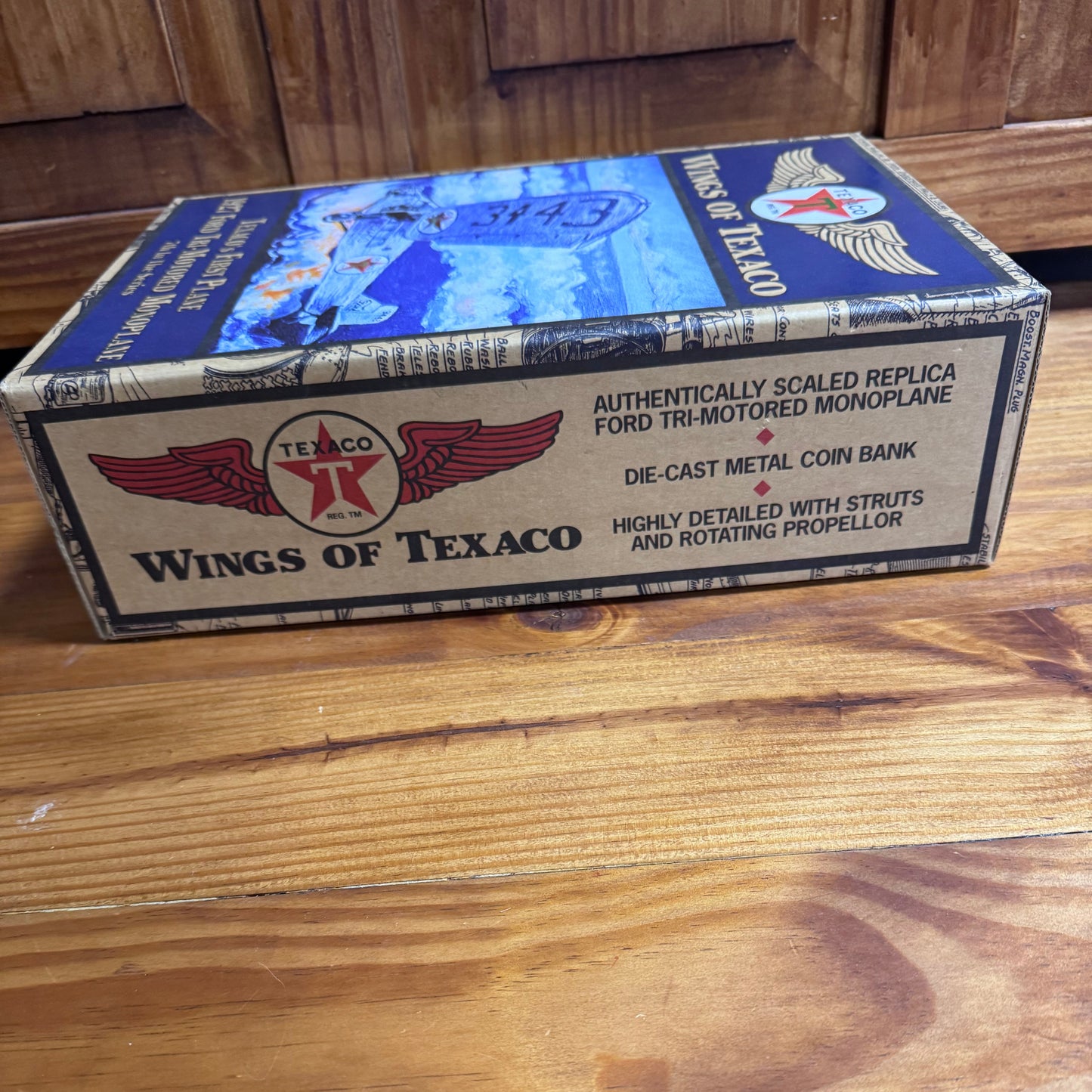 1927 Texaco Ford Tri-Motor Plane Model   4/18