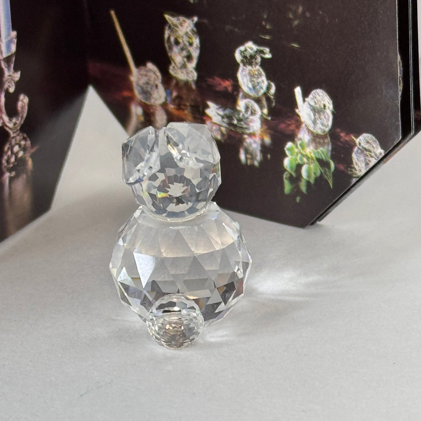 Swarovski Silver Crystal Mini Bunny Rabbit Figurine (Art. 7652 NR 020 000)  19/1