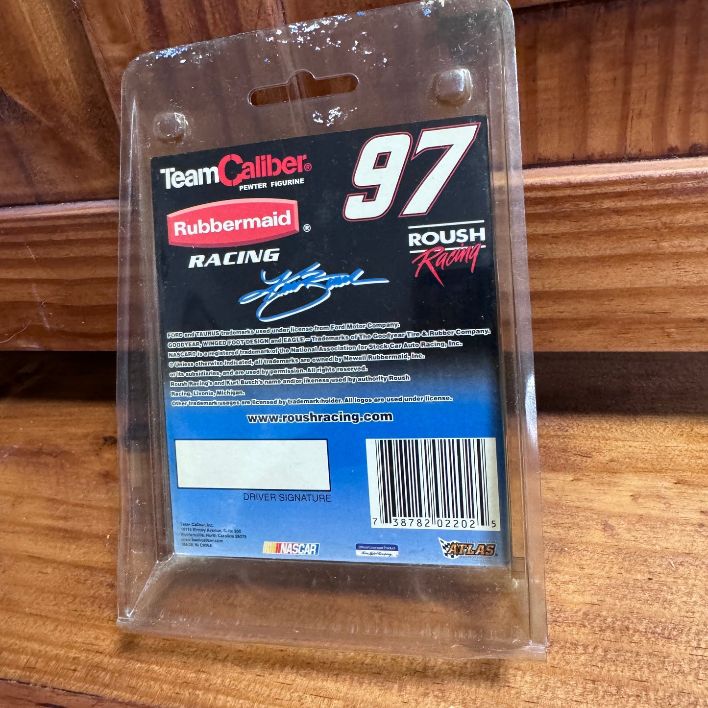 Kurt Busch 97 Team Caliber Pewter Figure  4/50