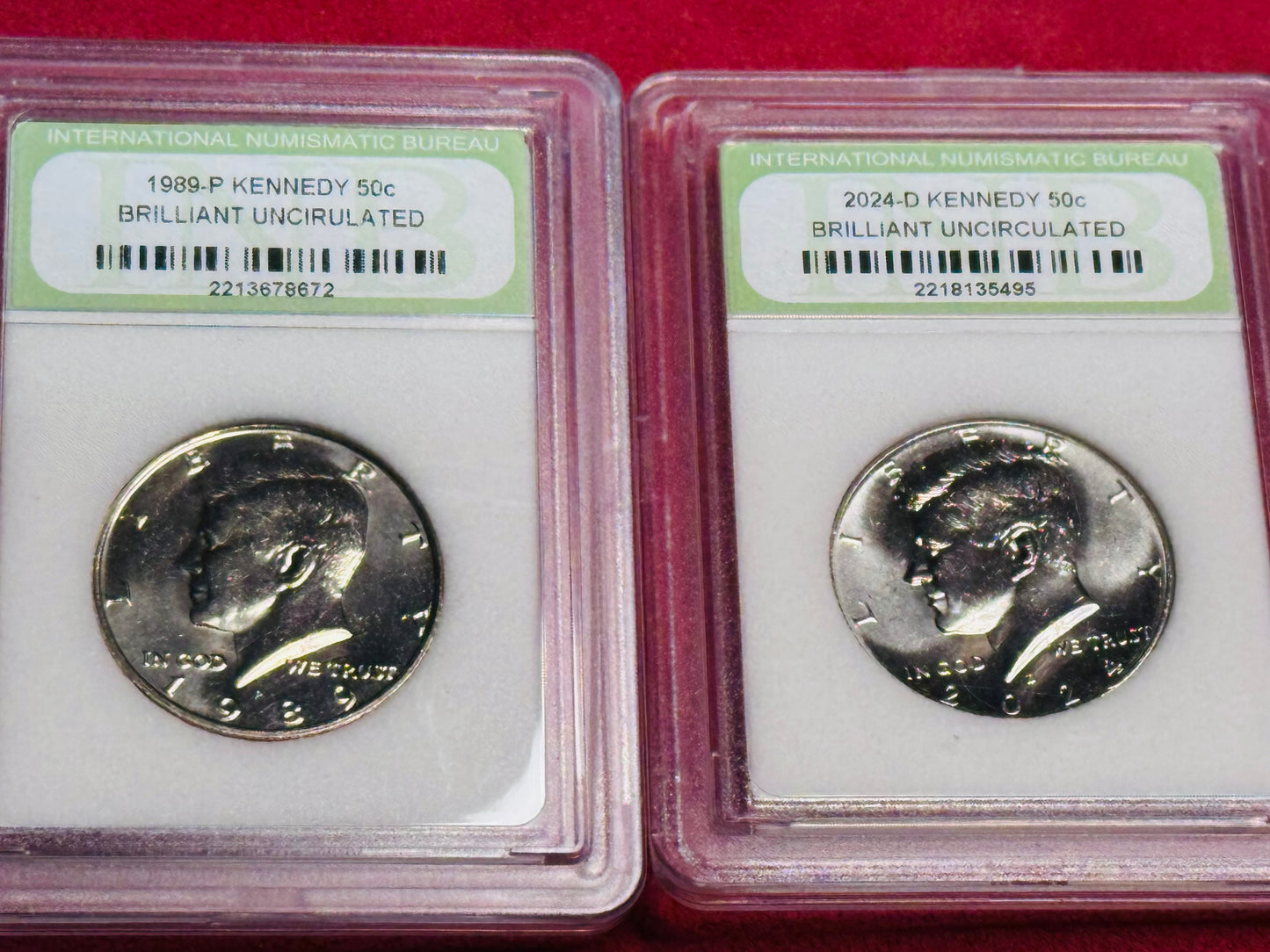 #11/5 STATE QUARTERS STARTER SET — 22 DIFFERENT (1999–2008) + 6 KENNEDY HALF DOLLARS IN CAPSULES (P/D/S)