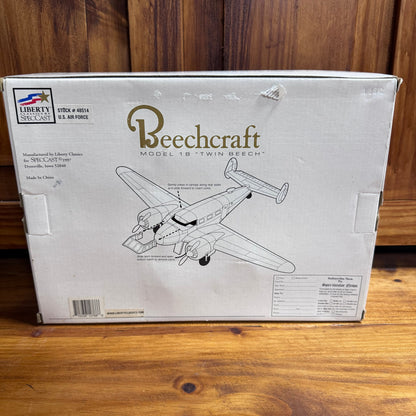 Beechcraft Twin Beech Model Plane   4/27