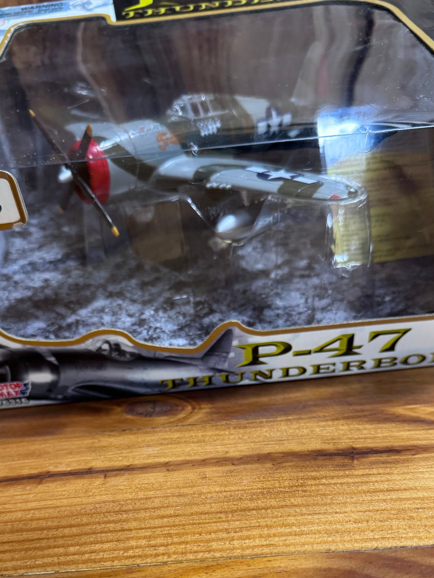 P-47 Thunderbolt Die Cast Plane  4/20