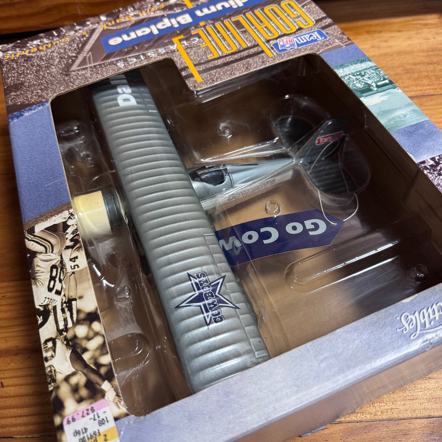 Dallas Cowboys Biplane Coin Bank  4/28