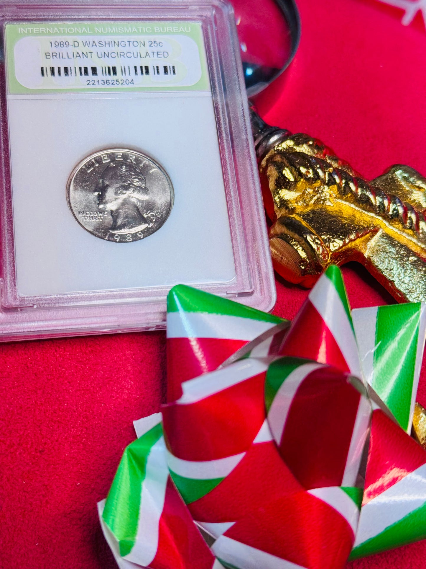 9-Coin Gift Set: 4 Encapsulated Coins + 5 Mini Coin Cards + Mystery Bonus Pouch — Holiday Gift-Ready