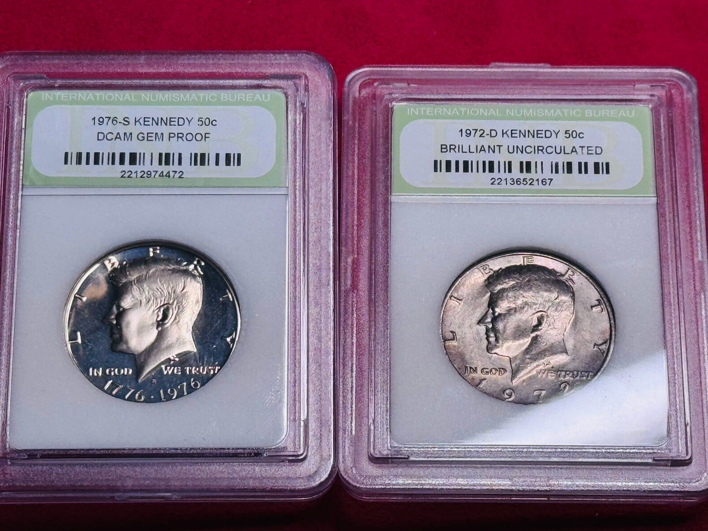 #11/5 STATE QUARTERS STARTER SET — 22 DIFFERENT (1999–2008) + 6 KENNEDY HALF DOLLARS IN CAPSULES (P/D/S)