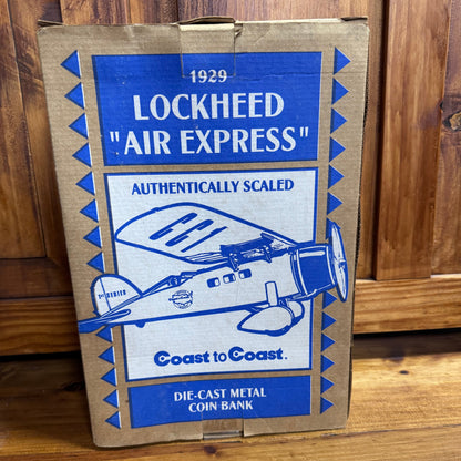 Lockheed Air Express Coin Bank  4/8
