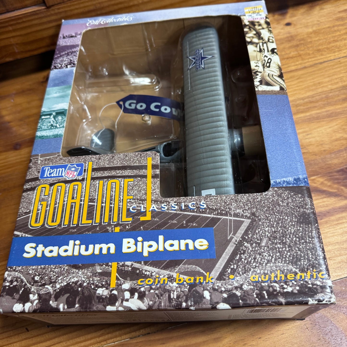 Dallas Cowboys Biplane Coin Bank  4/28