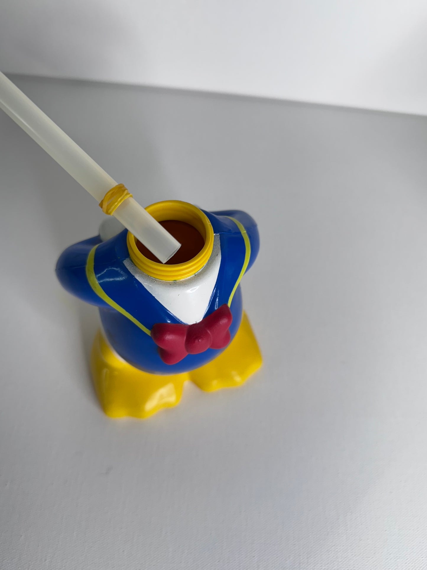 #40  Vintage 1990s Disney “The Big Donald Sipper” Donald Duck Water Bottle – 12" Mickey’s Stuff for Kids