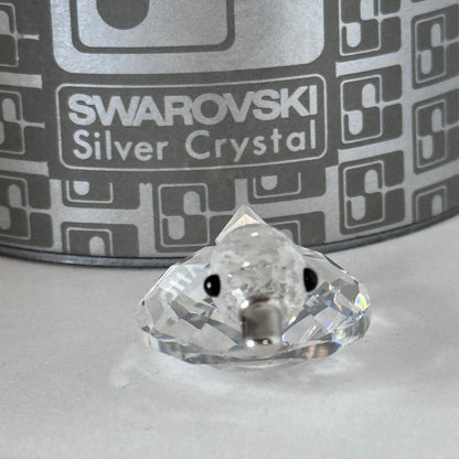 Swarovski Silver Crystal Mini Duck Figurine (Art. 7653 NR 045 000) 23/1