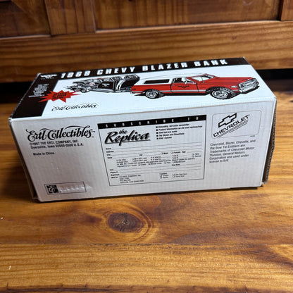 1969 Chevy Blazer Bank ERTL Collectible  4/38