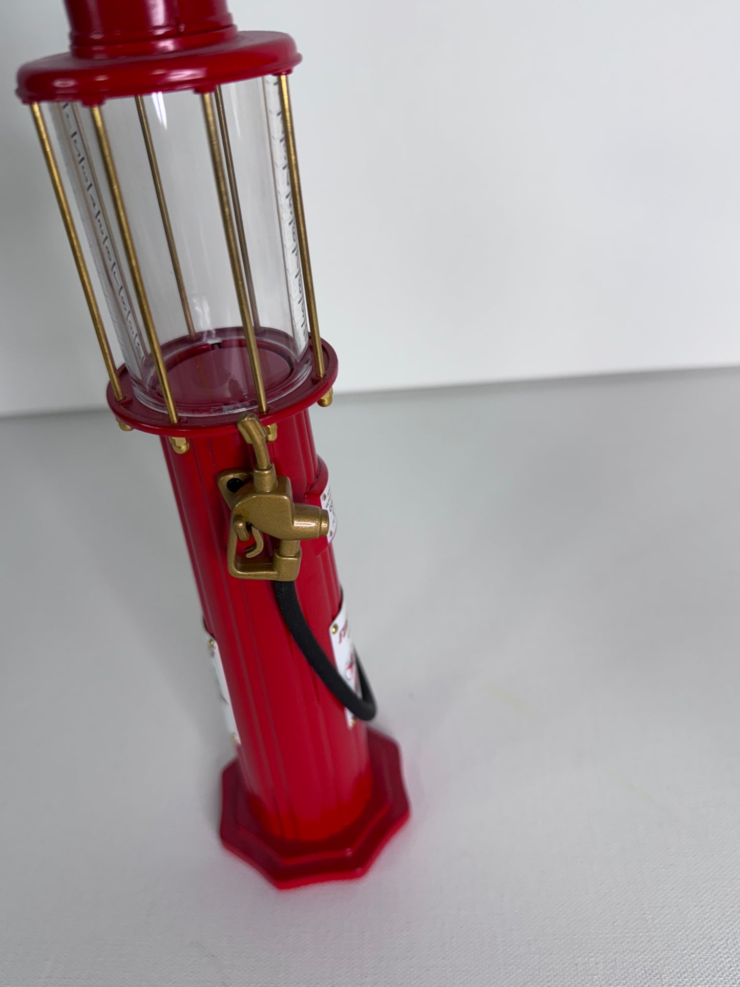 №43   Texaco Fire Chief Gas Pump Coin Bank by Gearbox, Limited Edition, Red