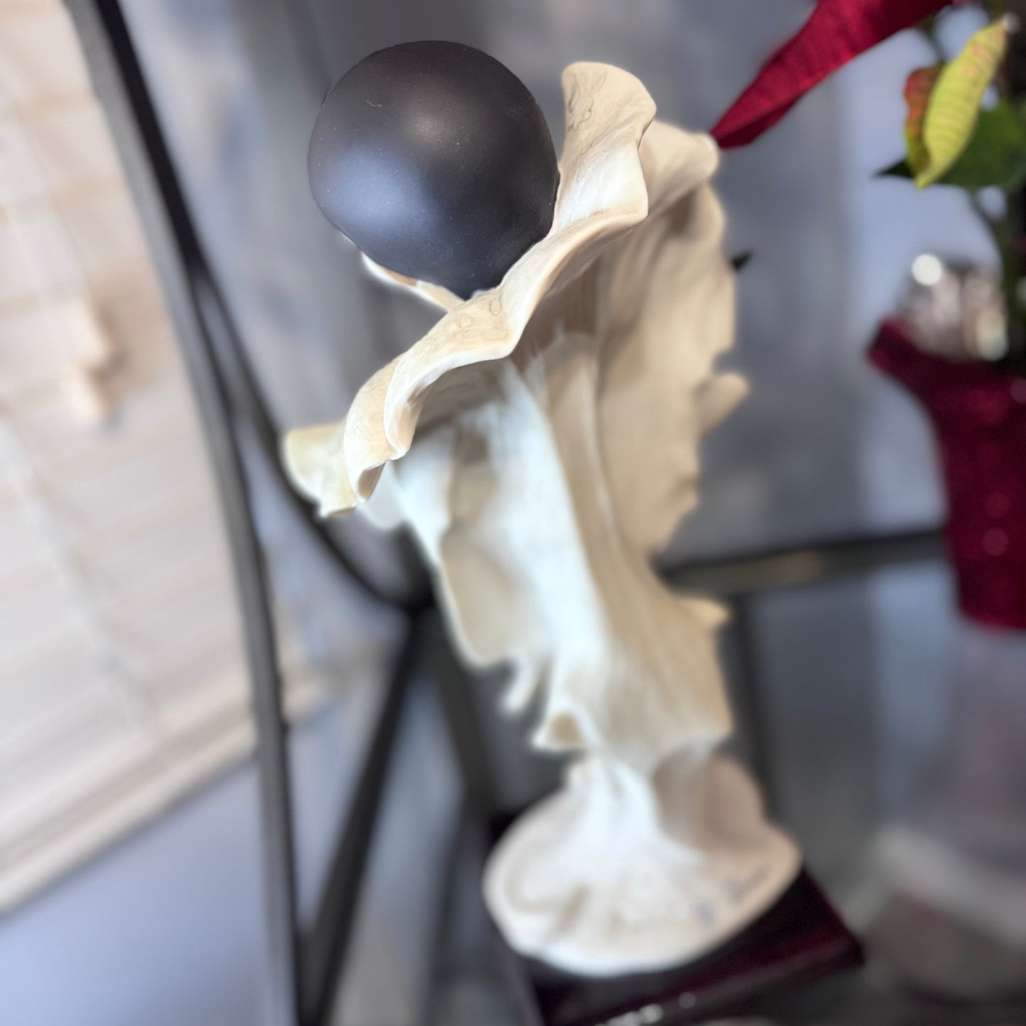 Giuseppe Armani (G. Armani) Porcelain Pierrot Figurine on Wood Base – Signed    26/1
