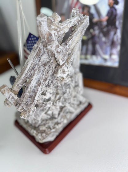 #33  Red Hats of Courage “Image of Hope II” 9/11 Firefighter Statue & Framed Print – Limited Edition 0680/2500