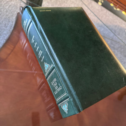 Vintage Charlotte & Emily Brontë Misbound Hardcover Book Rare Binding Error  34/1