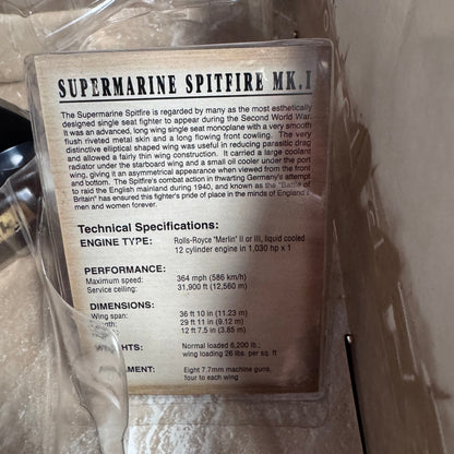 Supermarine Spitfire Mk I Model  4/10