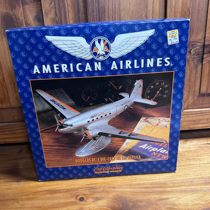 American Airlines Douglas DC-3 Die-Cast Metal Airplane Replica  4/30