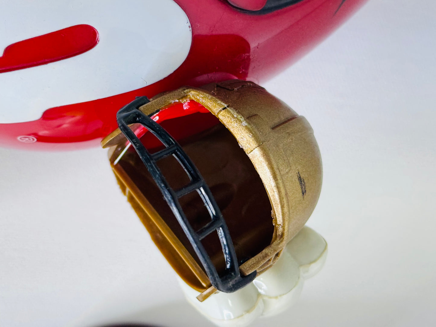 #38  Vintage M&M’s Candy Dispensers – Yellow Waving & Red Football Player Figure Set