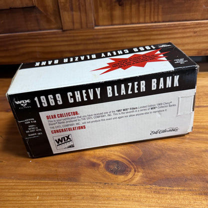 1969 Chevy Blazer Bank ERTL Collectible  4/38