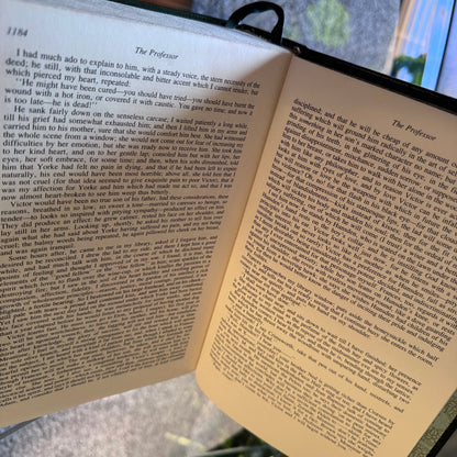 Vintage Charlotte & Emily Brontë Misbound Hardcover Book Rare Binding Error  34/1