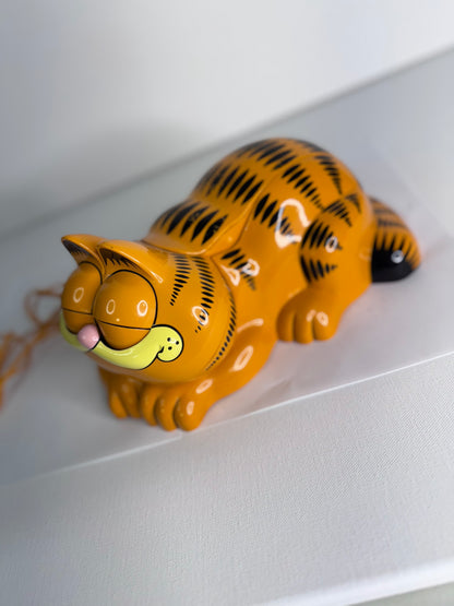#22  Vintage Tyco Garfield Telephone – 1980s Cat Phone with Original Box