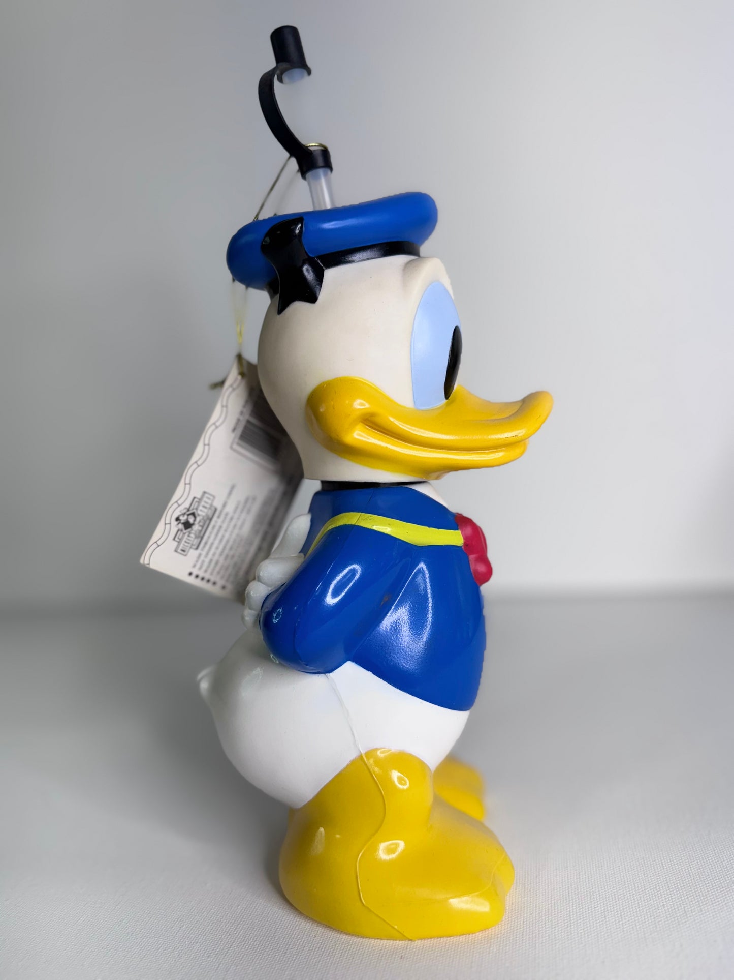 #40  Vintage 1990s Disney “The Big Donald Sipper” Donald Duck Water Bottle – 12" Mickey’s Stuff for Kids