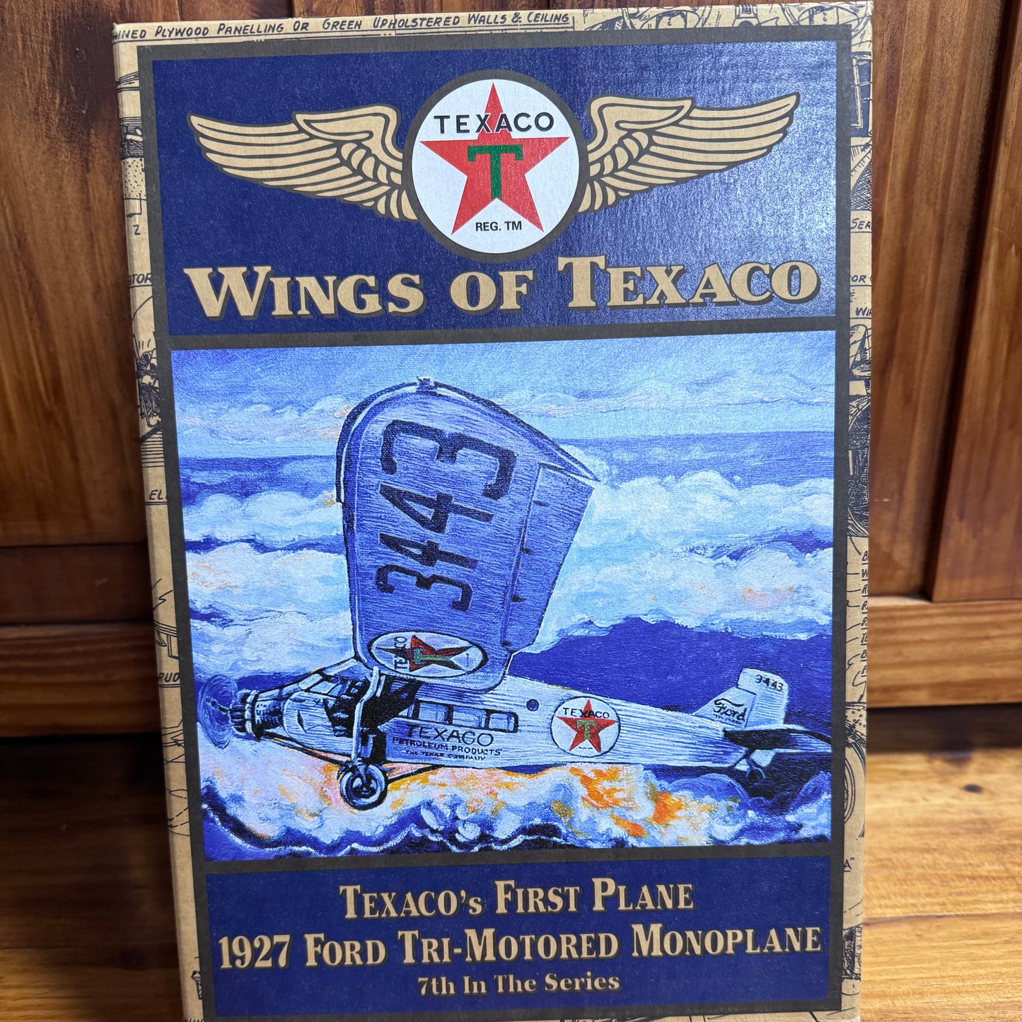 1927 Texaco Ford Tri-Motor Plane Model   4/18