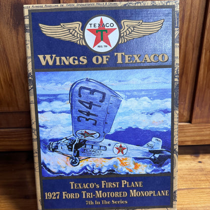1927 Texaco Ford Tri-Motor Plane Model   4/18