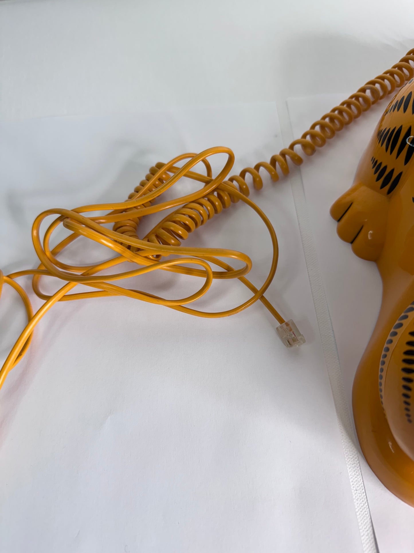 #22  Vintage Tyco Garfield Telephone – 1980s Cat Phone with Original Box