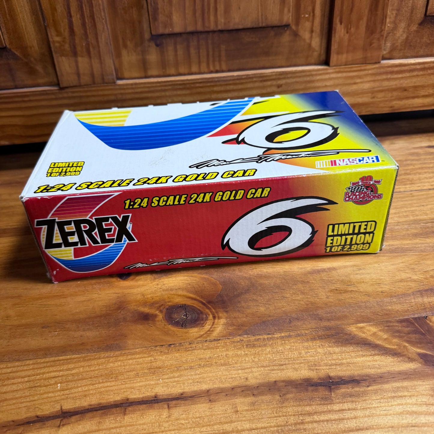 Mark Martin 24K Gold NASCAR Car   4/22