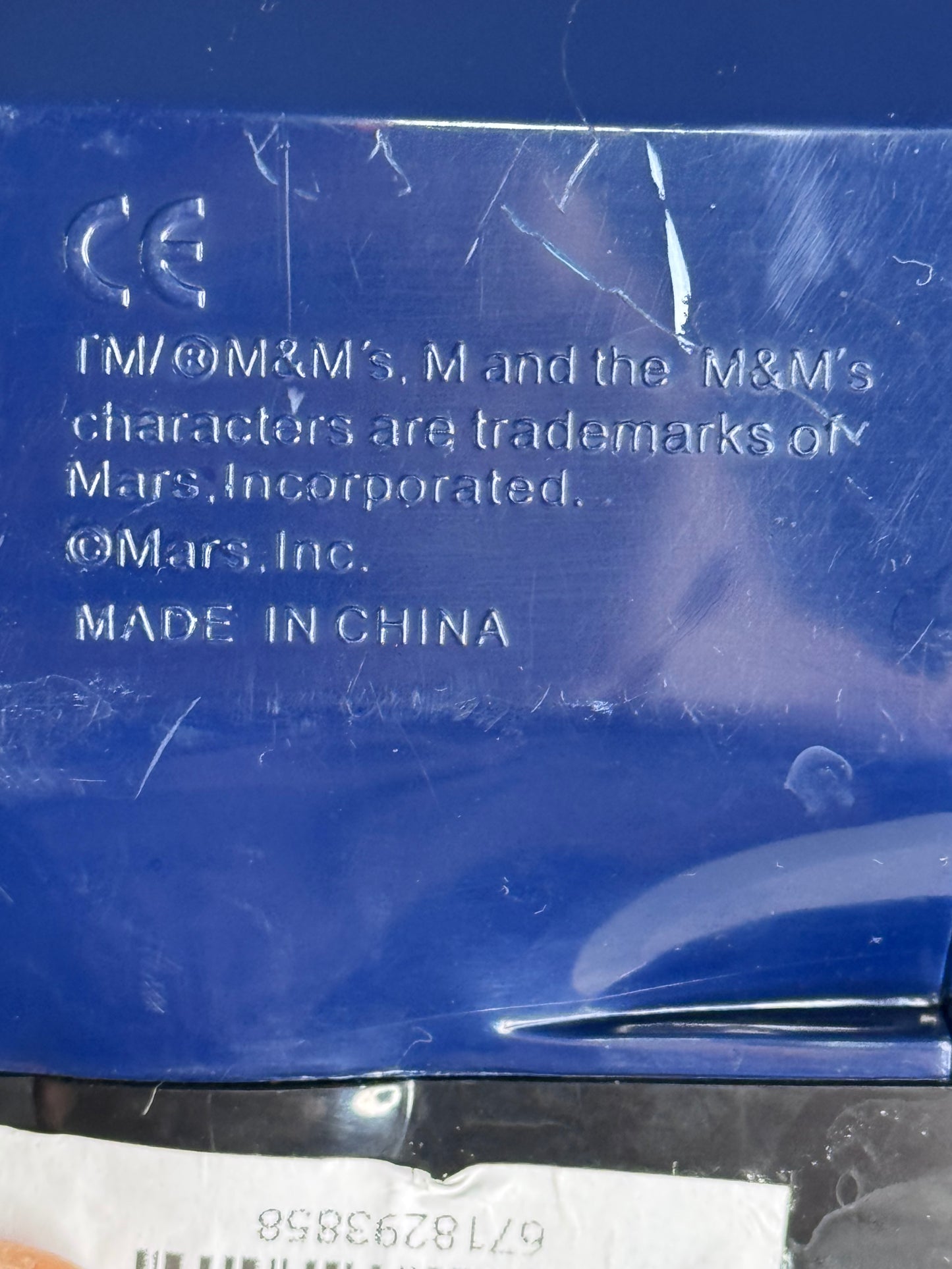 #37   Vintage M&M’s Candy Dispenser Set – Rebel Hot Rod Car & Blue Motorcycle with Sidecar