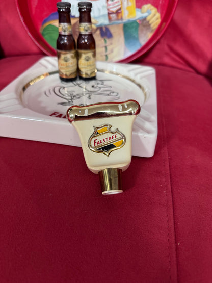 Falstaff Vintage Barware Collector Set – Tray, Ashtray, Salt & Pepper & Tap Handle