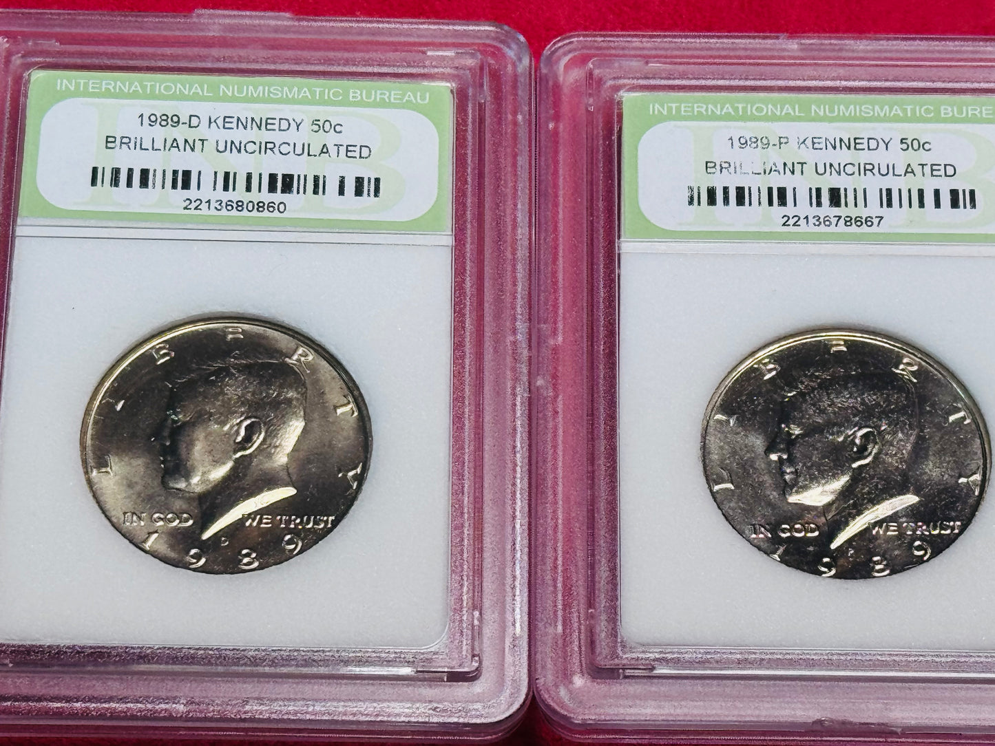 #11/5 STATE QUARTERS STARTER SET — 22 DIFFERENT (1999–2008) + 6 KENNEDY HALF DOLLARS IN CAPSULES (P/D/S)