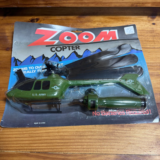 Vintage Zoom Copter U.S. Army Helicopter 4/47