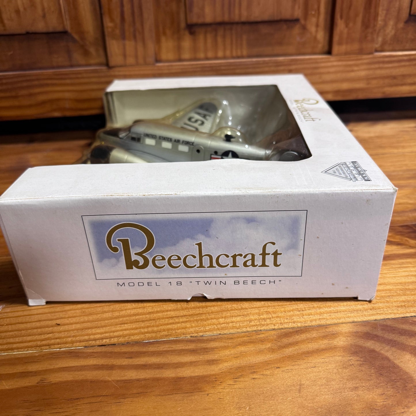 Beechcraft Twin Beech Model Plane   4/27