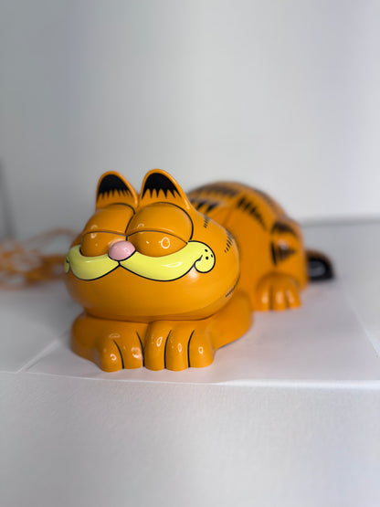 #22  Vintage Tyco Garfield Telephone – 1980s Cat Phone with Original Box