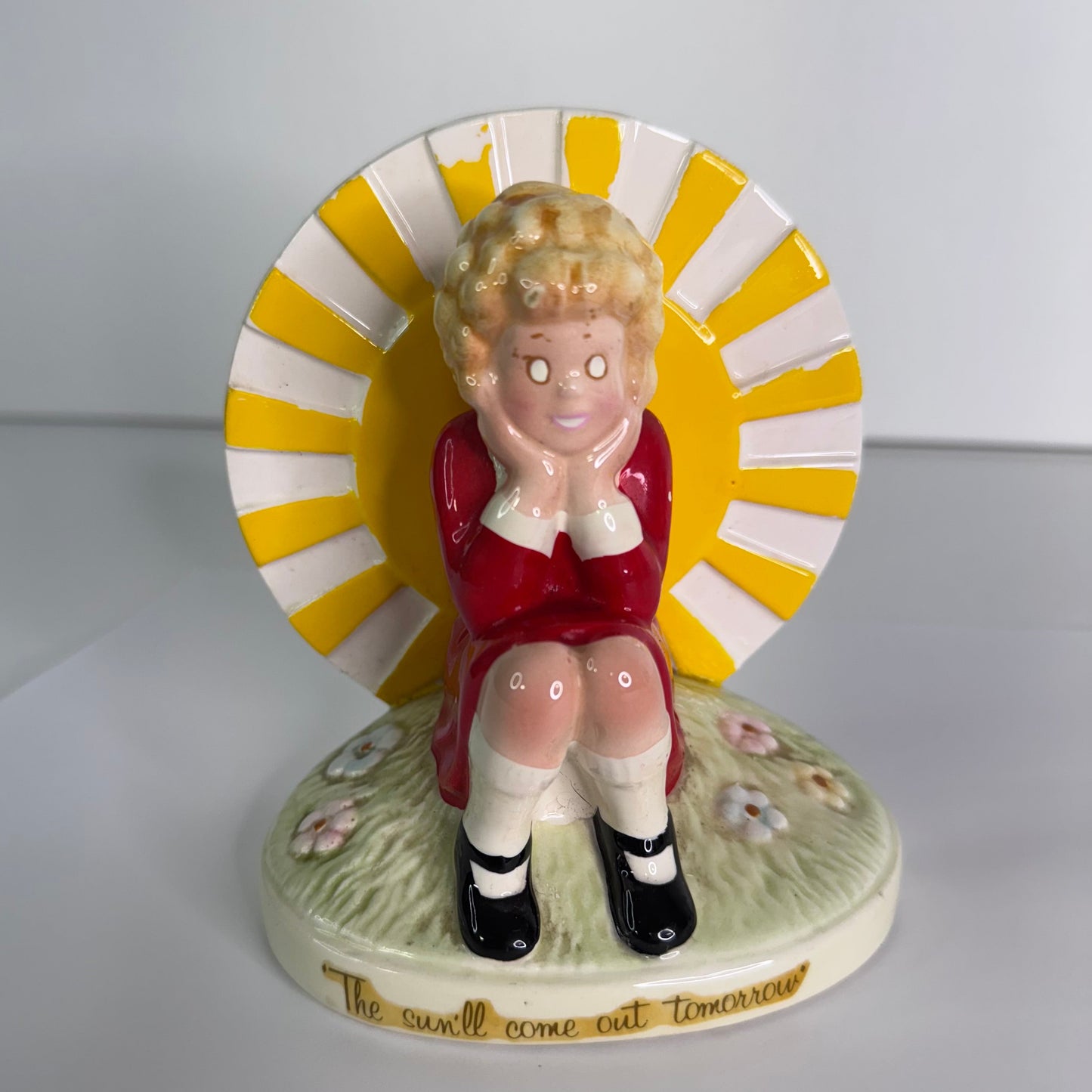 #25  Applause “Annie” Figurine – “The Sun’ll Come Out Tomorrow” Ceramic Display