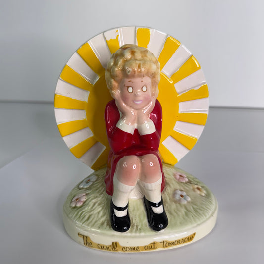 #25  Applause “Annie” Figurine – “The Sun’ll Come Out Tomorrow” Ceramic Display