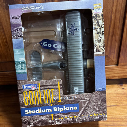 Dallas Cowboys Biplane Coin Bank  4/28
