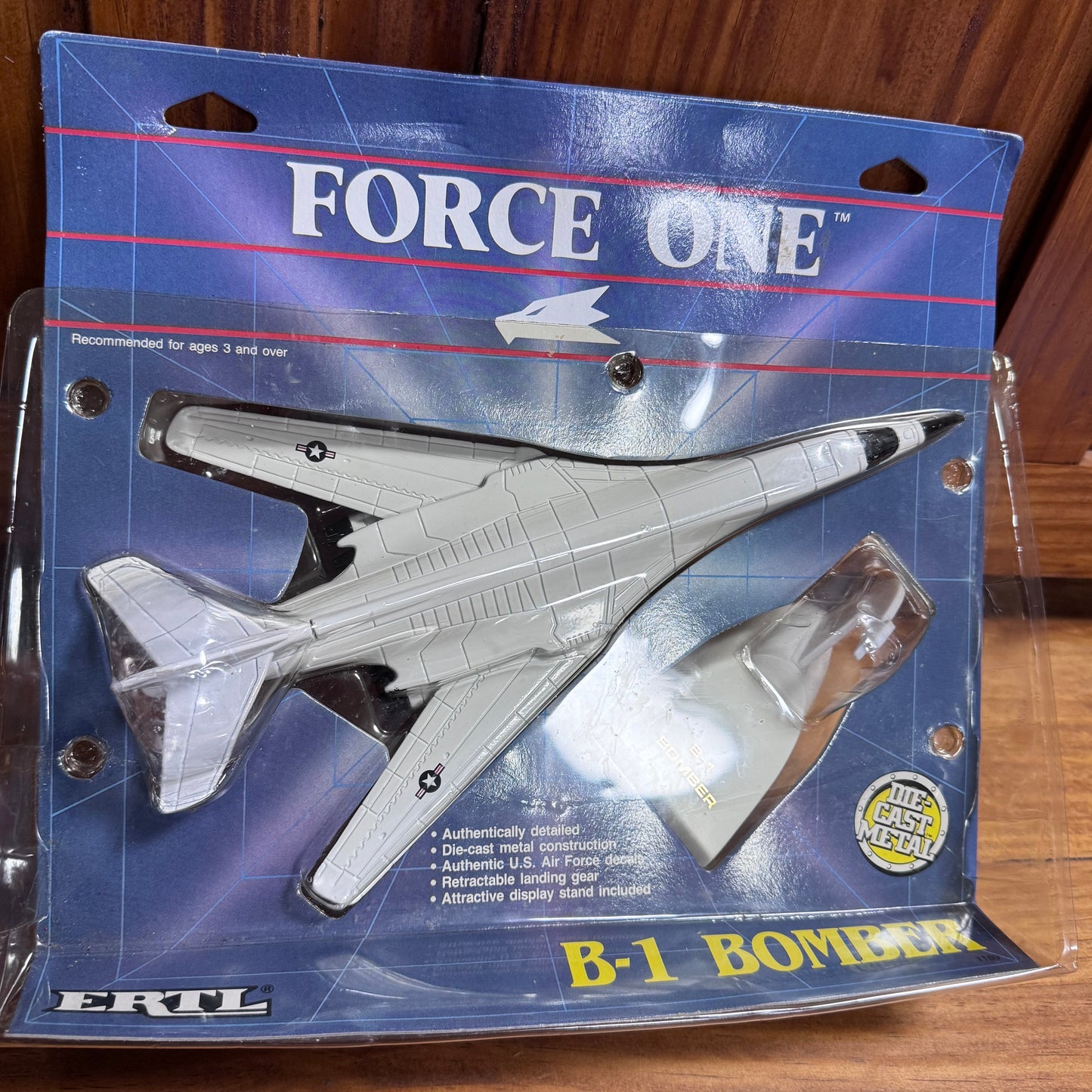 Force One B-1 Bomber Model ERTL 4/41