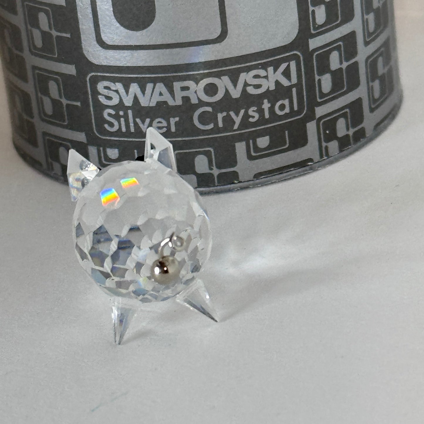 Swarovski Silver Crystal Mini Pig Figurine (Art. 7657 NR 027 000) 20/1