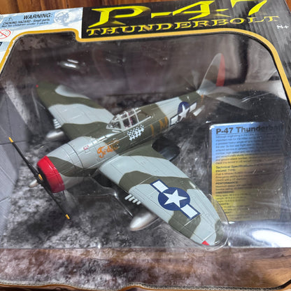 P-47 Thunderbolt Die Cast Plane  4/20