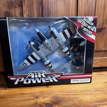 Air Power Die Cast WWII Plane  4/26