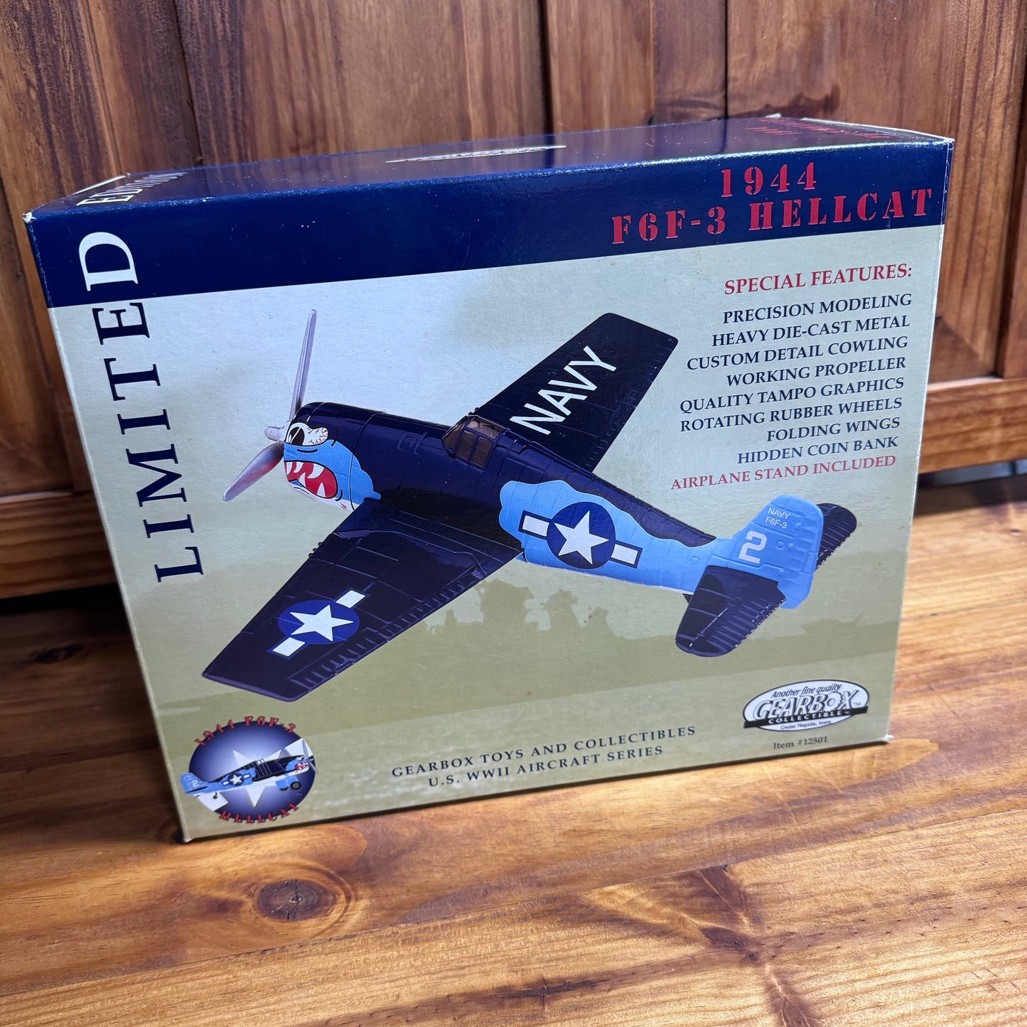 Limited F6F-3 Hellcat Plane Bank  4/23