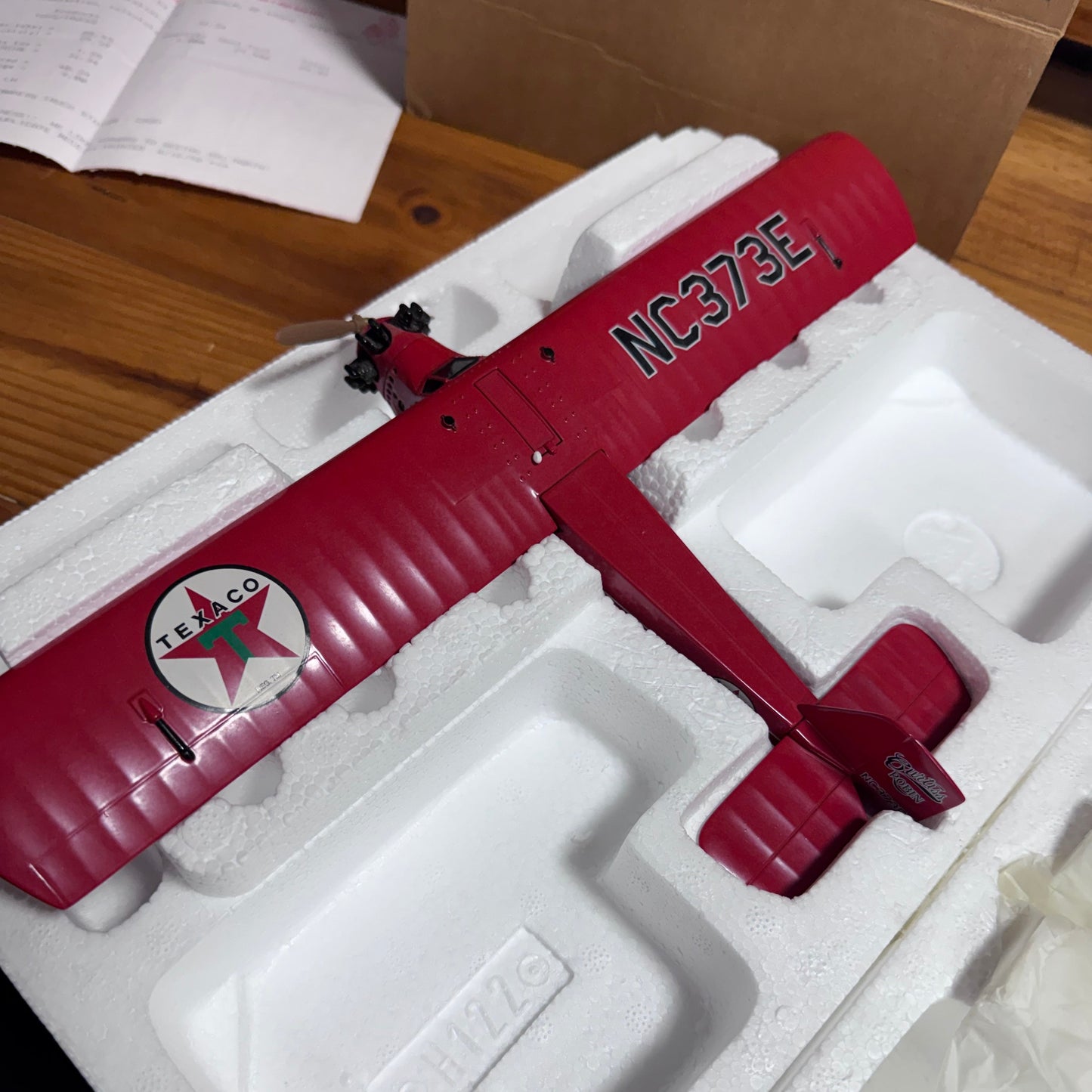 Texaco Curtiss Robin Airplane Bank   4/13