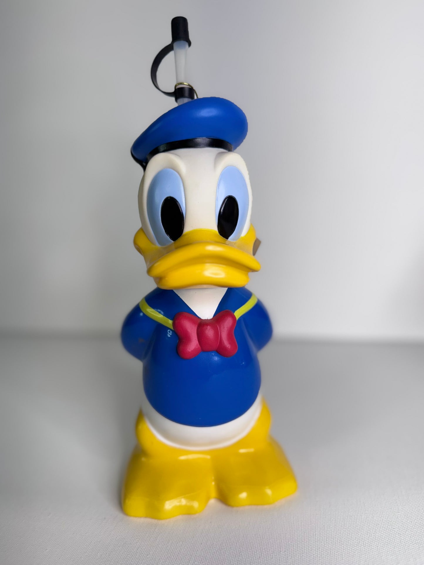 #40  Vintage 1990s Disney “The Big Donald Sipper” Donald Duck Water Bottle – 12" Mickey’s Stuff for Kids