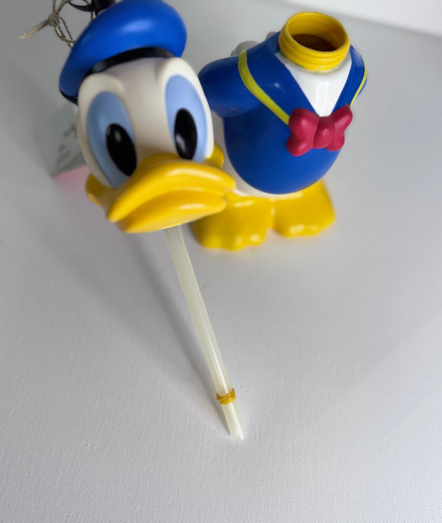 #40  Vintage 1990s Disney “The Big Donald Sipper” Donald Duck Water Bottle – 12" Mickey’s Stuff for Kids